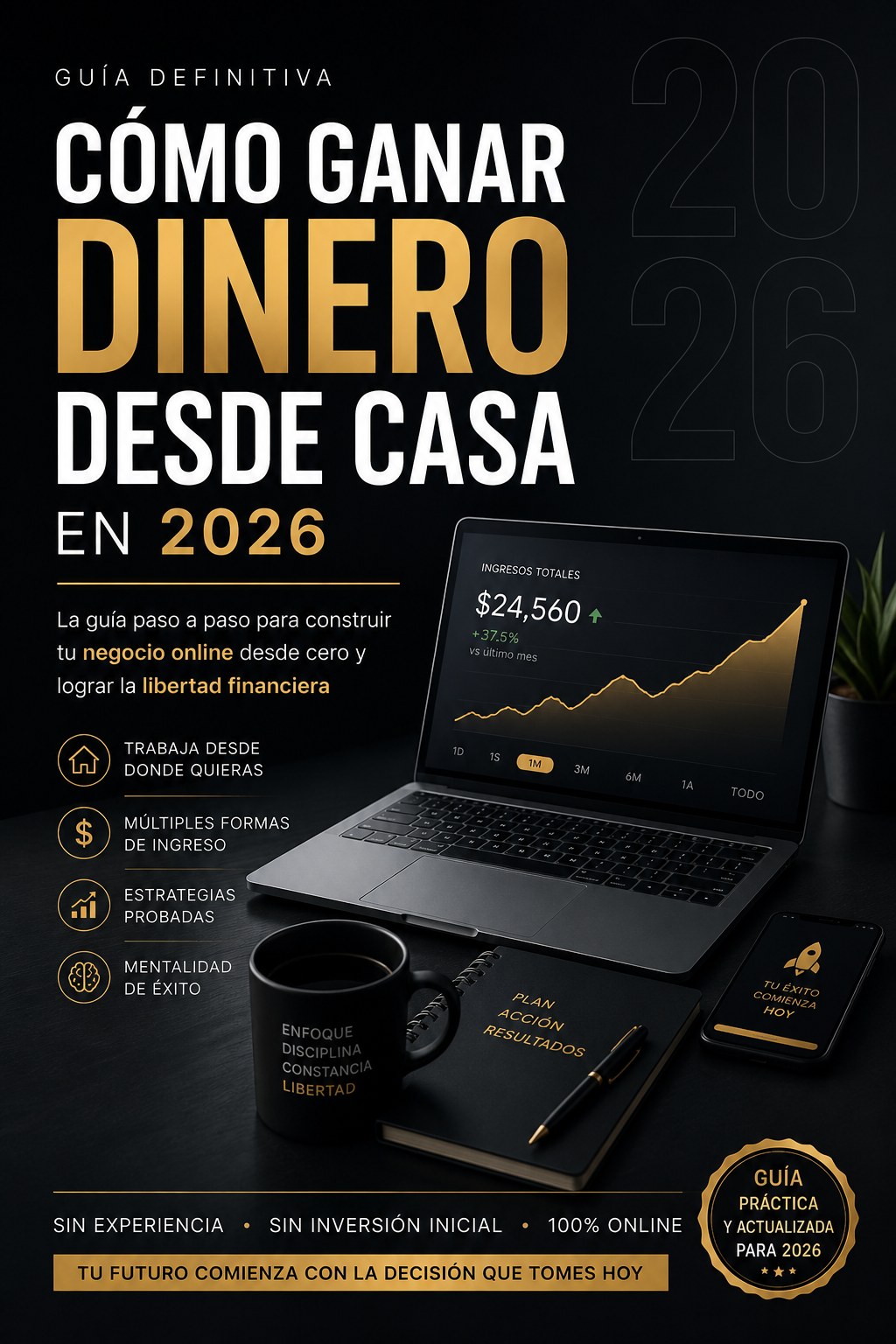 Como ganar dinero desde casa en 2026